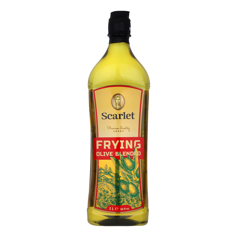 روغن سرخ کردنی حاوی زیتون و ذرت اسکارلت - 1 لیتر