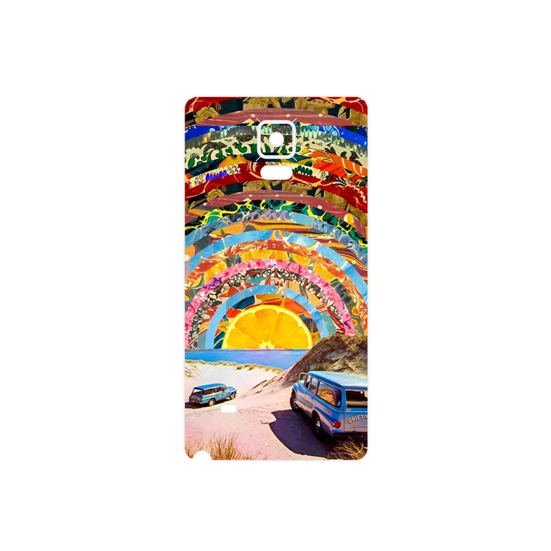 برچسب پوششی ماهوت مدل Collage of Orange Sky مناسب برای گوشی موبایل سامسونگ Galaxy Note 4