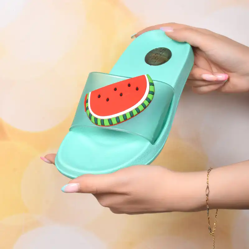 دمپایی زنانه پاپا مدل میوه ای FRZ.2764