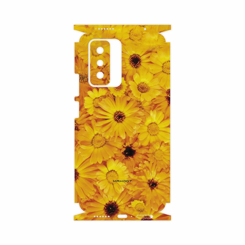 برچسب پوششی ماهوت مدل Yellow-Flower-FullSkin مناسب برای گوشی موبایل شیائومی 11T Pro