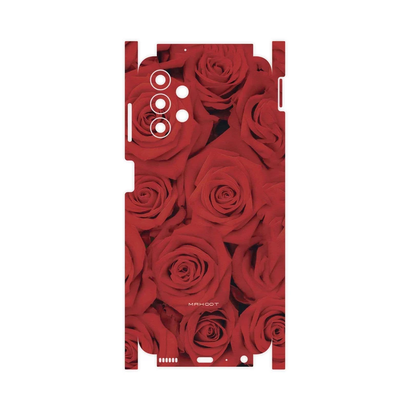 برچسب پوششی ماهوت مدل Red-Flower-FullSkin مناسب برای گوشی موبایل سامسونگ Galaxy A13