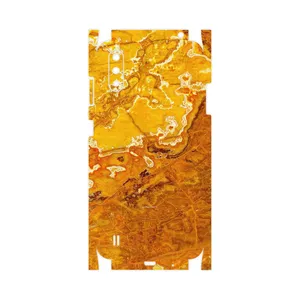 MAHOOT Gold Marble-FullSkin Cover Sticker for Samsung Galaxy A01
