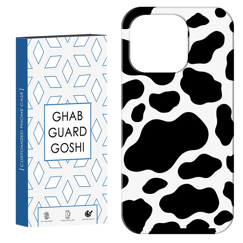 کاور قاب گارد گوشی طرح گاوی کد Dimo-675 مناسب برای گوشی موبایل اپل IPHONE 15 PRO