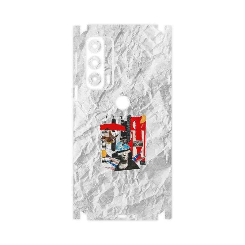 برچسب پوششی ماهوت مدل 2 Collage of Surrealism-FullSkin مناسب برای گوشی موبایل موتورولا Edge 20