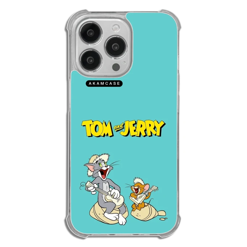 کاور آکام مدل AMC-WTA13PRO-TOM & JERRY3 مناسب برای گوشی موبایل اپل iPhone 13 Pro