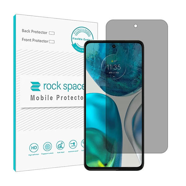 محافظ صفحه نمایش حریم شخصی راک اسپیس مدل HyPRV مناسب برای گوشی موبایل موتورولا Moto G52