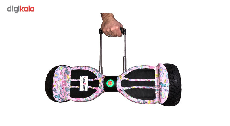 اسکوتر برقی آفرود آیم نات روبات مدل Borna Handles-Pink Flower