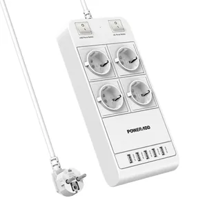 شارژر USB و چندراهی برق پاوراَد مدل PS-9026ER