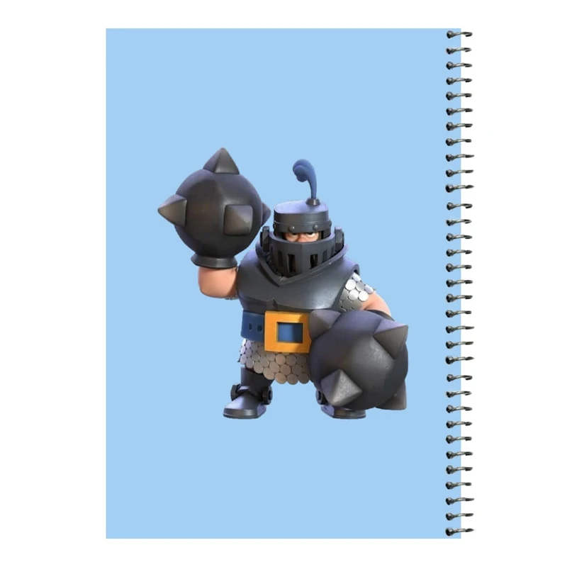 دفتر مشق 80 برگ اس جی مدل کلش رویال کد 2