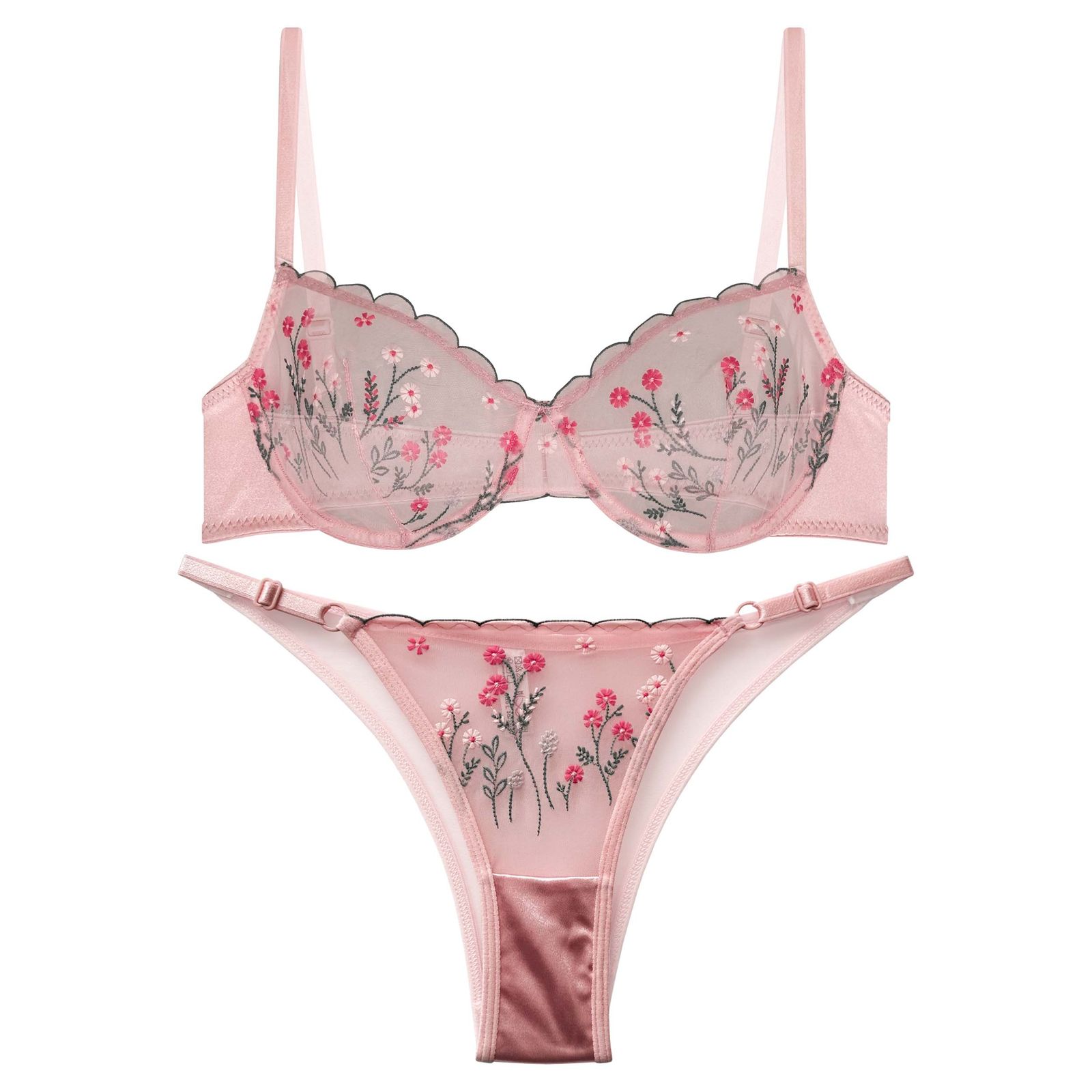 ست شورت و سوتین زنانه نوشه پوش کد 88825 -  - 1