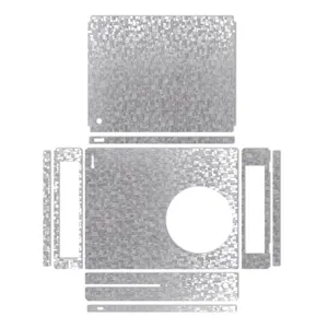 MAHOOT Silver Silicon Texture Sticker for Xbox One S
