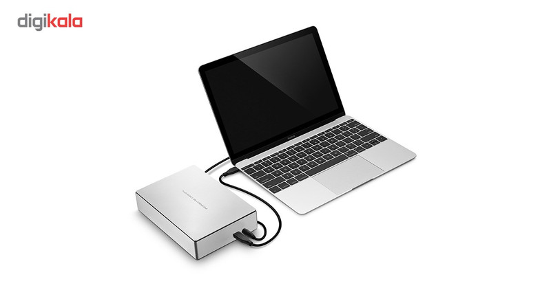 هارددیسک دسکتاپ لسی مدل پورشه دیزاین P9237 ظرفیت 6 ترابایت USB-C 2