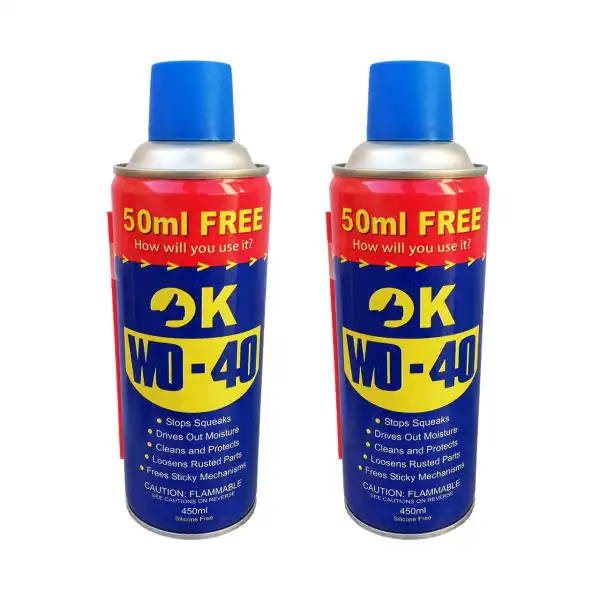 اسپری پاک کننده چسب اوکی مدل دبلیودی فورتی حجم 450 میلی لیتر بسته 2 عددی