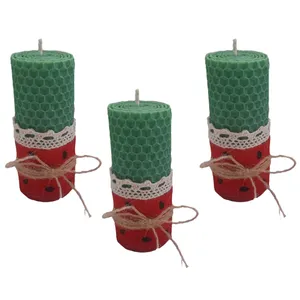 شمع مدل یلدا بسته 3 عددی