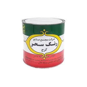  رنگ روغنی سفید مات سحر کد 711 وزن 4 کیلوگرم 