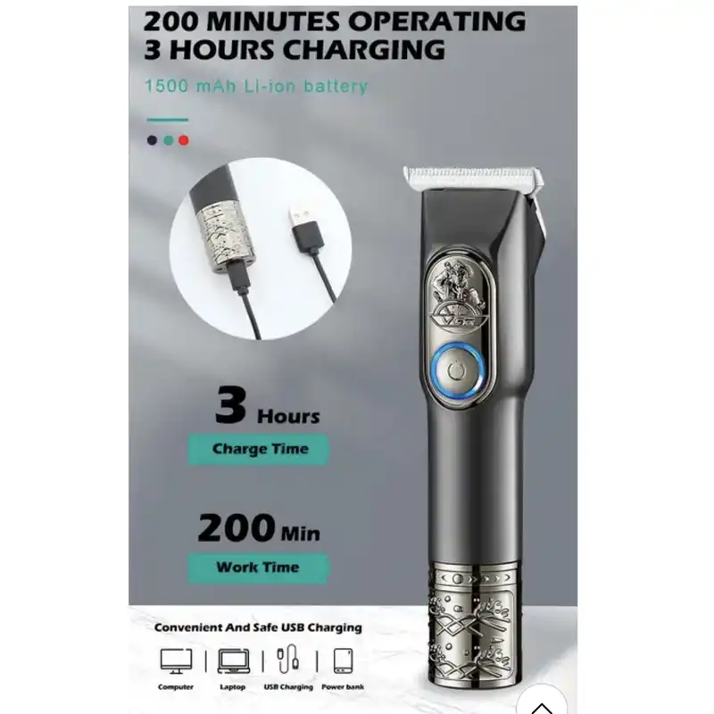 ماشین اصلاح موی سر و صورت وی جی ار مدل V-963