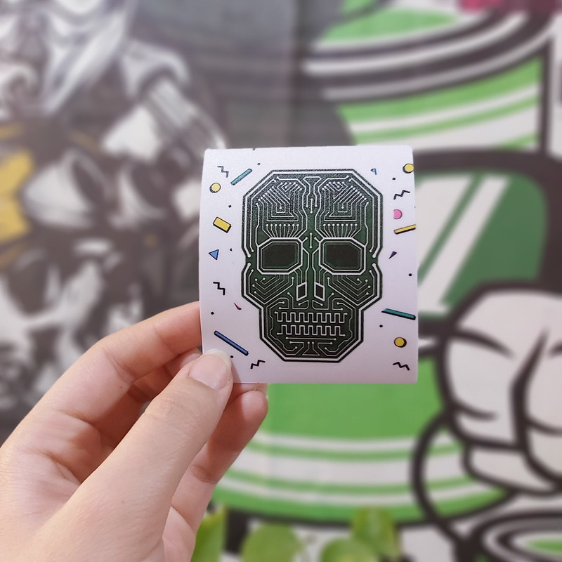 استیکر لپ تاپ طرح برنامه نویسی کد 0043