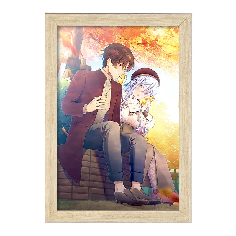 تابلو خندالو مدل میلیزه و شین انیمه 86 کد 33801