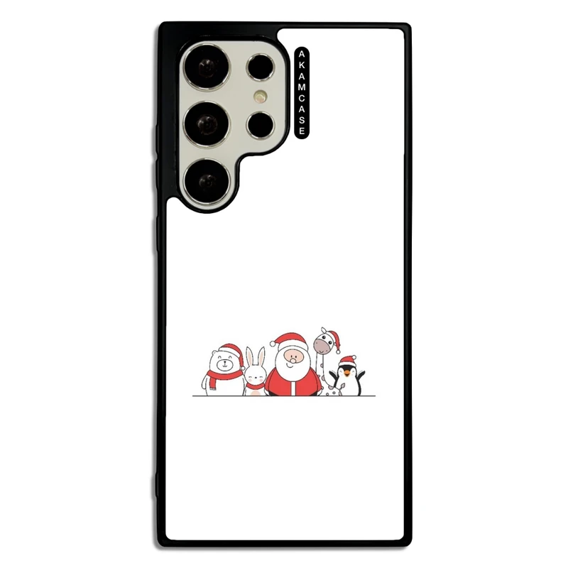 کاور آکام مدل AMC-WSGS23U-CHRISTMAS-12 مناسب برای گوشی موبایل سامسونگ Galaxy S23 Ultra