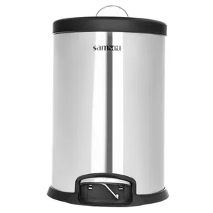 سطل زباله پدالی سام ست مدل 7Z03010730 گنجایش 12 لیتر
