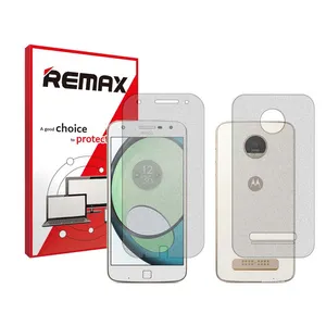 Remax Resistant model matte screen protector suitable for Motorola Moto Z Play mobile phones along with phone back protector