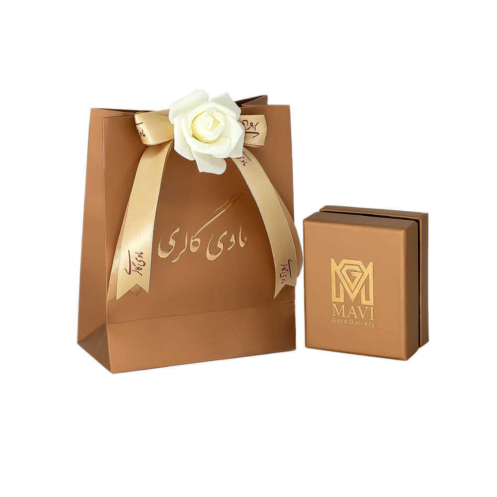 پابند طلا 18 عیار زنانه ماوی گالری مدل البرناردو پیوسته -  - 2