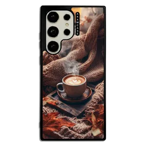 AKAM AMC-WSGS23U-COFFEE-17 Cover For Samsung Galaxy S23 Ultra
