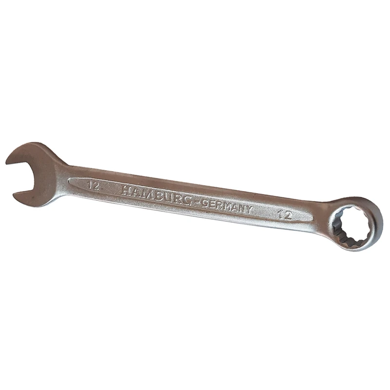 آچار یک سر تخت یک سر رینگ هامبورگ مدل AT - 012  سایز 12 میلی متر