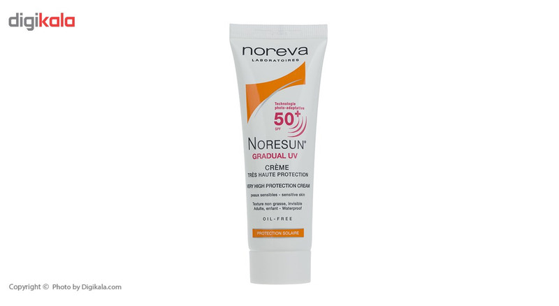 کرم ضد آفتاب نوروا سری Noresun مدل Gradual UV SPF50 حجم 40 میلی لیتر