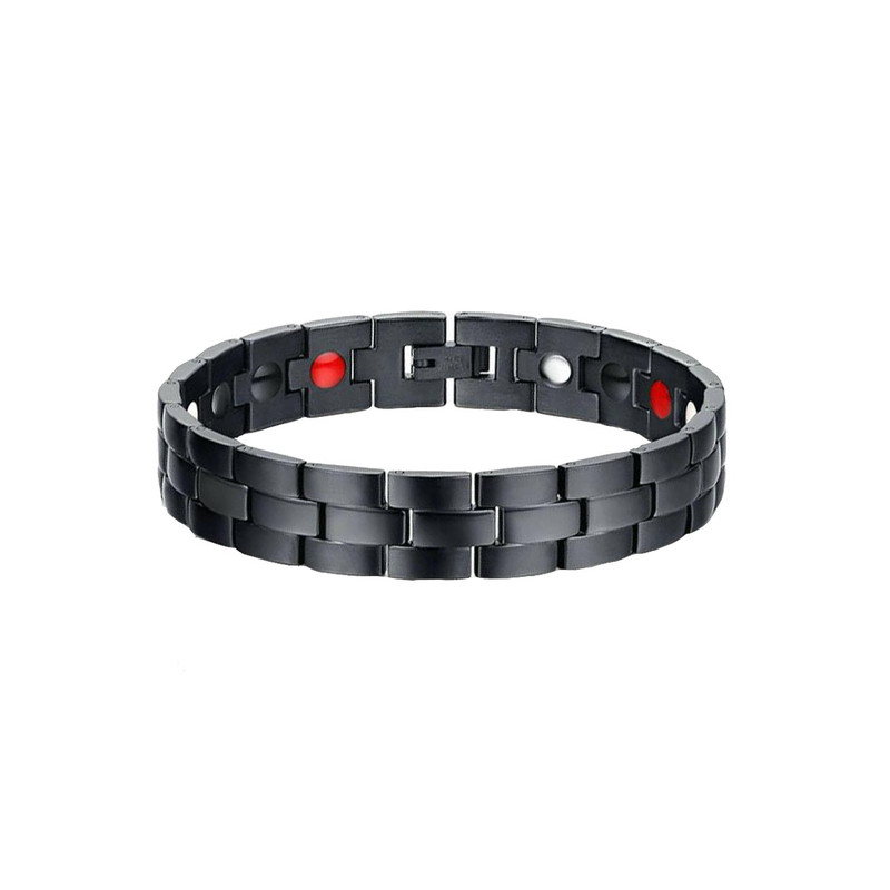 دستبند مغناطیسی سلامت مدل BLACK MAGNETIC