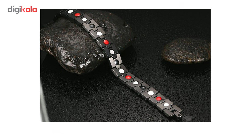 دستبند مغناطیسی سلامت مدل BLACK MAGNETIC