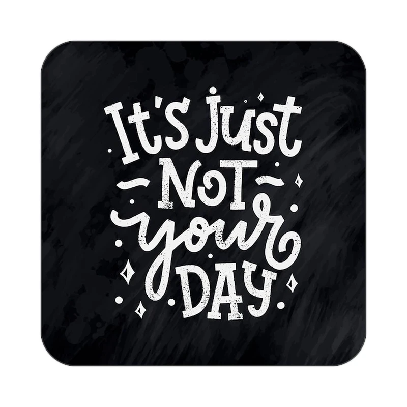 زیر لیوانی کاکتی طرح جملات انگیزشی و مثبت مدل mp25079