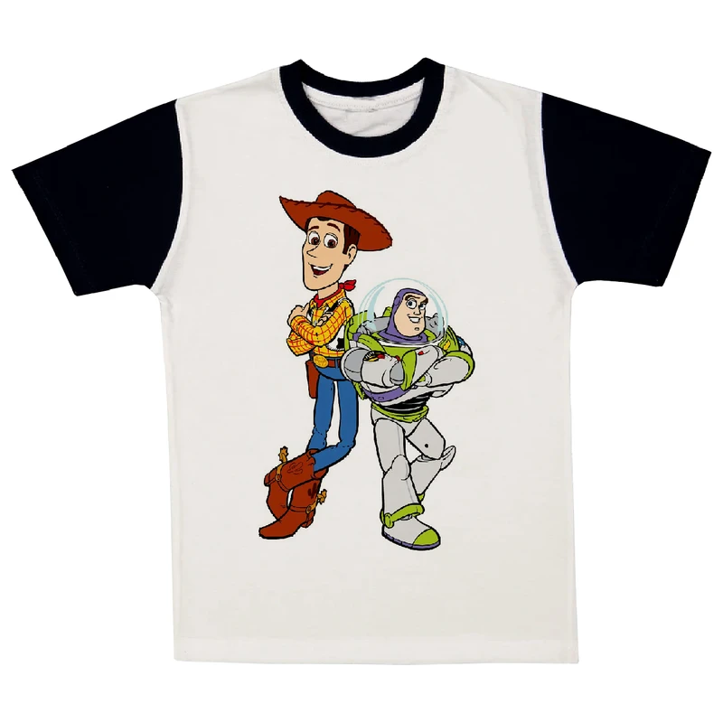 تی شرت آستین کوتاه پسرانه مدل اسباب بازی ها A46