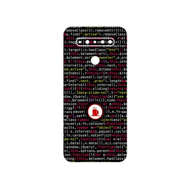 برچسب پوششی ماهوت مدل Programming 1 مناسب برای گوشی موبایل ال جی K51s