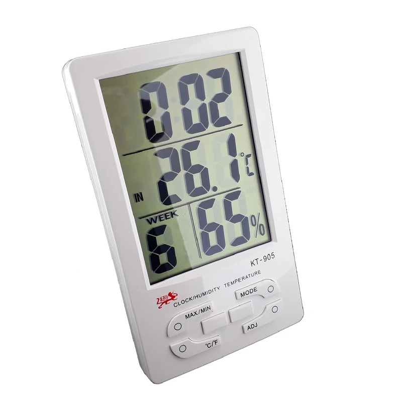 رطوبت سنج و دماسنج دیجیتال مدل KT-905