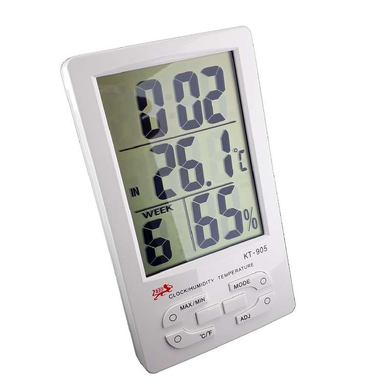 رطوبت سنج و دماسنج دیجیتال مدل KT-905 رطوبت سنج و دماسنج دیجیتال مدل KT-905