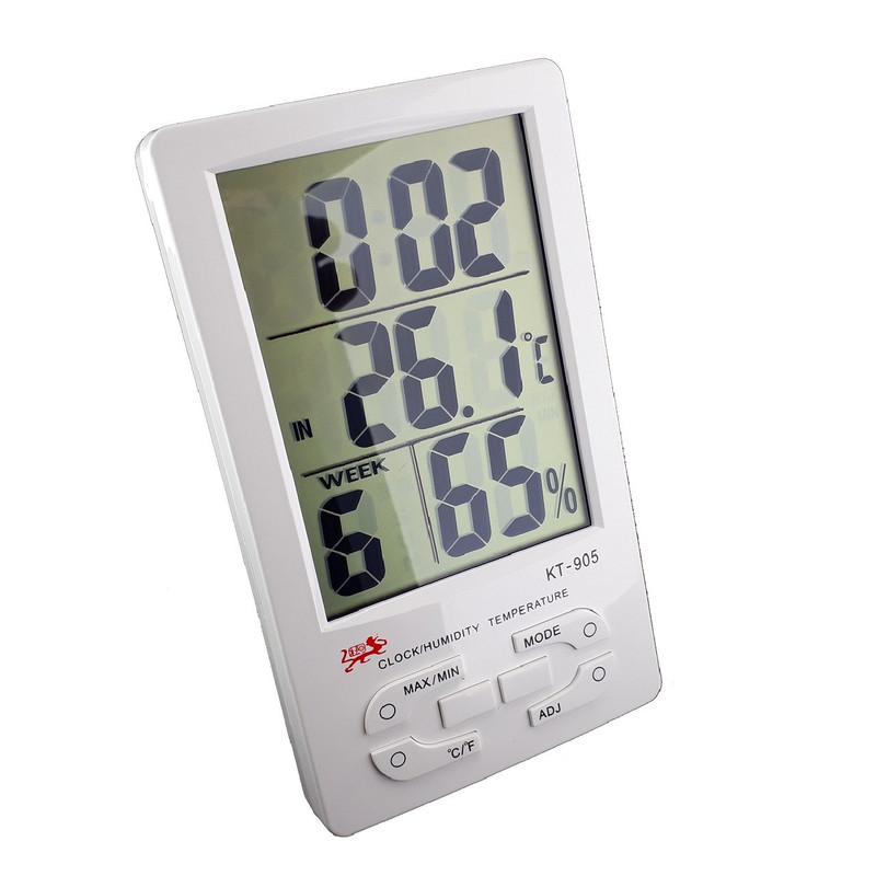 رطوبت سنج و دماسنج دیجیتال مدل KT-905 رطوبت سنج و دماسنج دیجیتال مدل KT-905