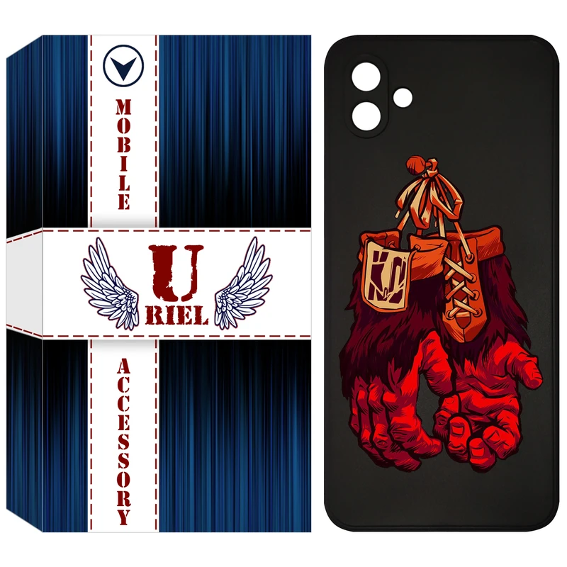 کاور یوریل مدل KSH کد 77 طرح دستکش مناسب برای گوشی موبایل سامسونگ Galaxy A05