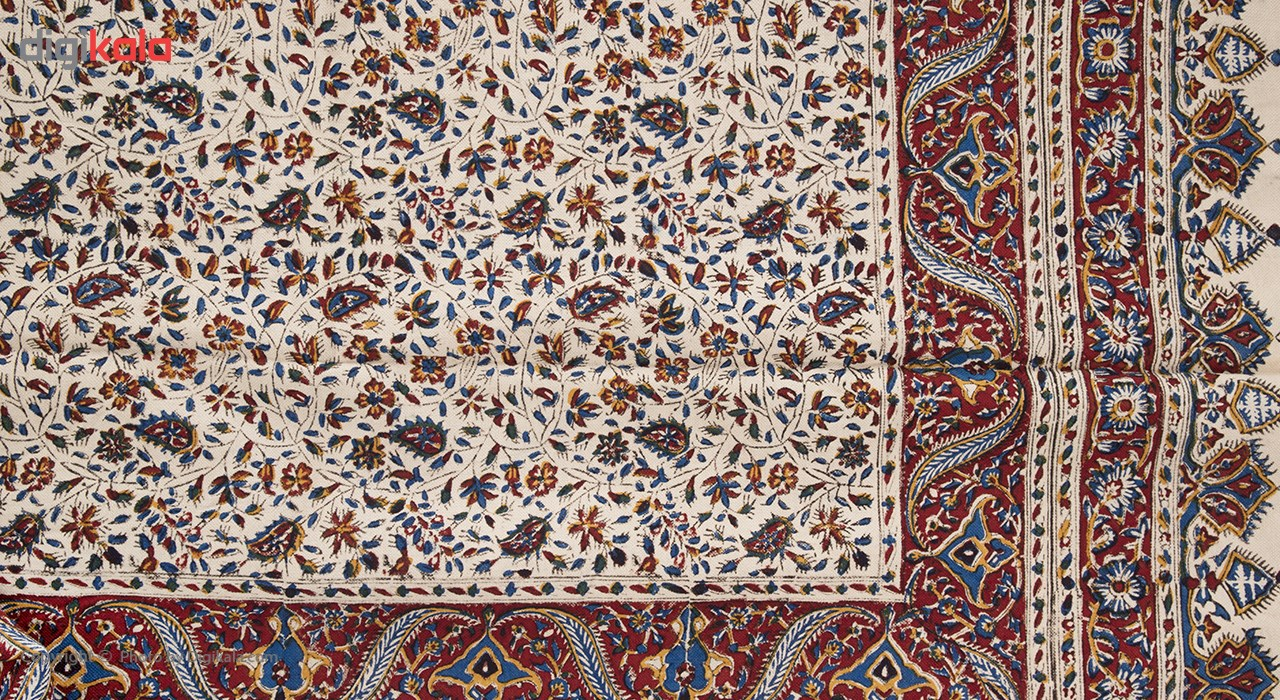 سفره قلمکار اثر عطریان طرح 9 سایز 240 × 160 سانتی متر