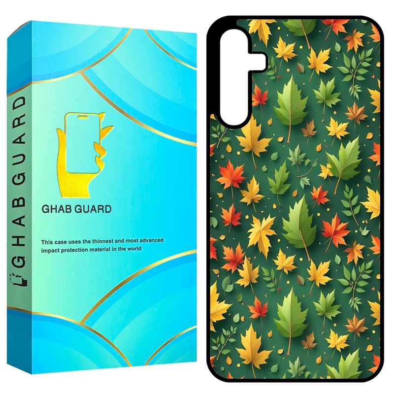 کاور قاب گارد طرح برگ پاییزی مدل GCHPA35 مناسب برای گوشی سامسونگ Galaxy A35 5G