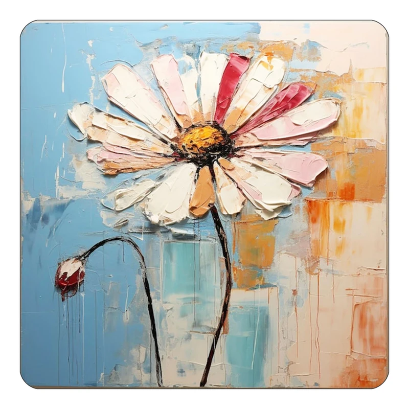 مگنت کاکتی طرح نقاشی رنگ روغن مدل mp71662