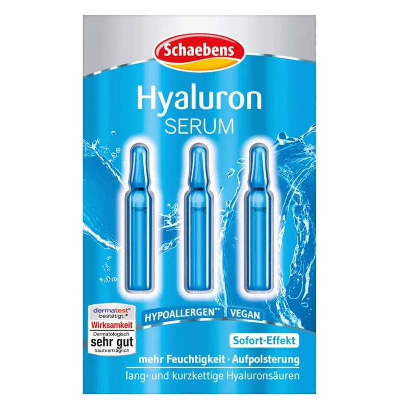 سرم پوست شیبنس مدل Hyaluron حجم 3 میلی لیتر بسته 3 عددی
