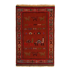 گلیم دستبافت گالری سرزمین فرش کد TKG11