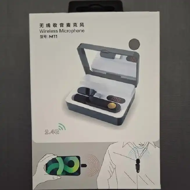 میکروفون یقه ای بیسیم مدل M11 پورت لایتنینگ