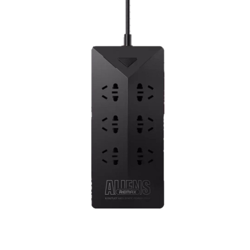 چندراهی برق و هاب USB ریمکس مدل RU-S4 6x