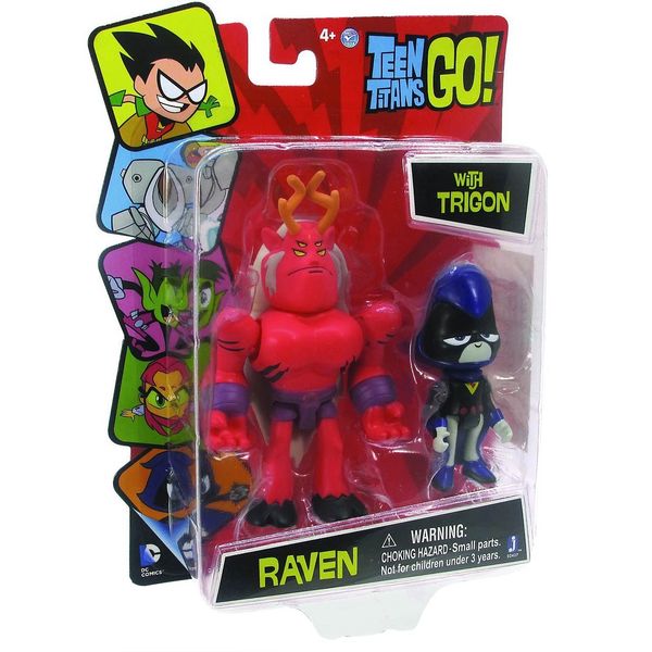 اکشن فیگور دی سی تین تیتان گو مدل Raven with Trigon اکشن فیگور دی سی تین تیتان گو مدل Raven with Trigon