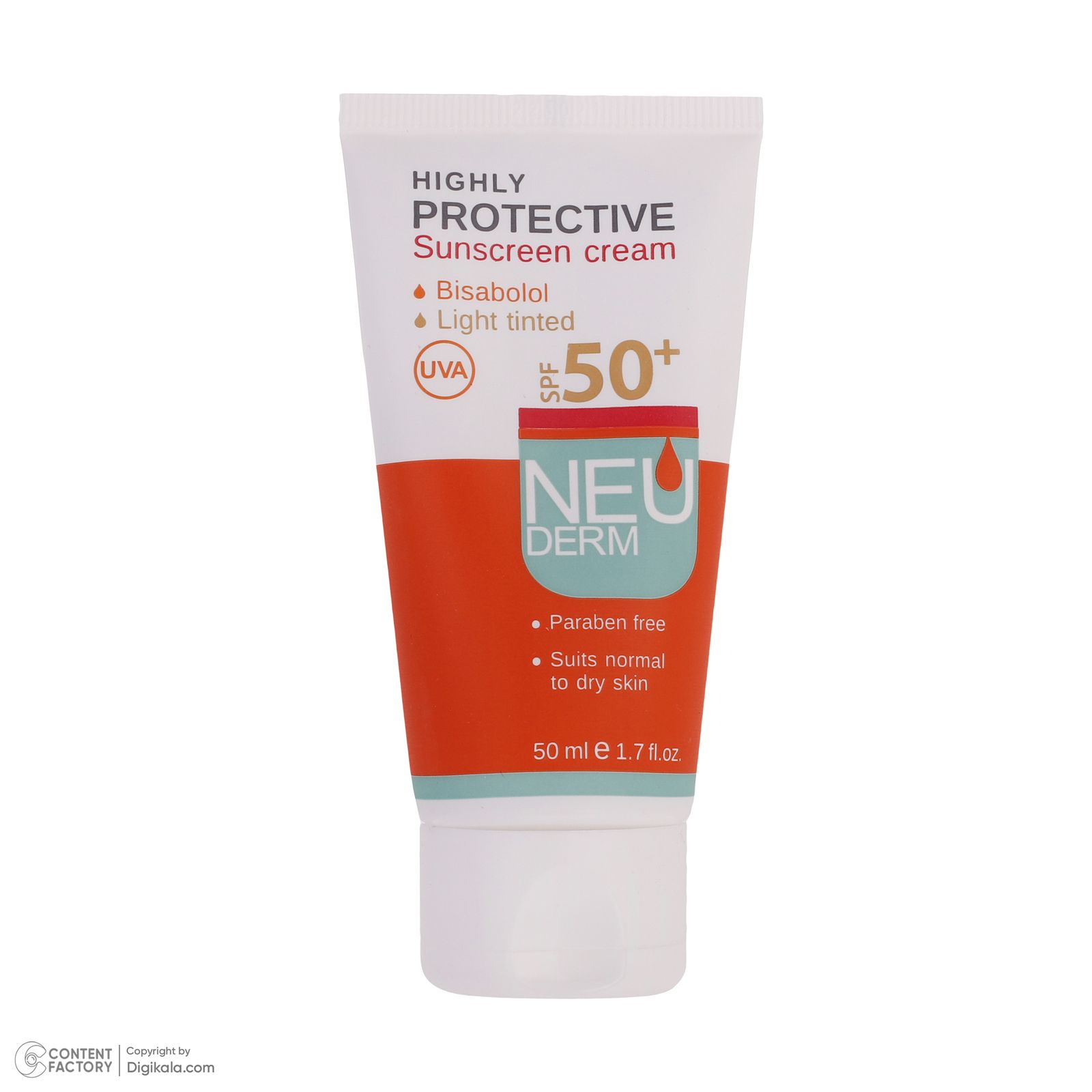 کرم ضدآفتاب نئودرم مدل Highly Protective SPF50، حجم 50 میلی‌لیتر -  - 8
