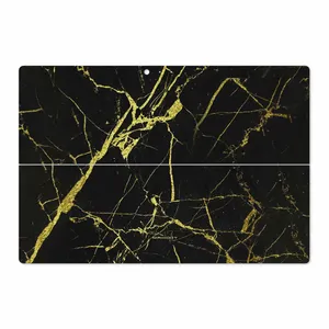 MAHOOT Graphite-Gold-Marble Cover Sticker for Microsoft Surface Pro 3 2014