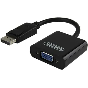 مبدل DisplayPort به درگاه ماده VGA یونیتک مدل Y-5118E