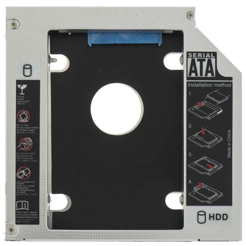 براکت هارد اینترنال مدل 12.7 hdd caddy براکت هارد اینترنال مدل 12.7 hdd caddy